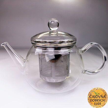 SKLENENÁ ČAJOVÁ KANVIČKA HONG-KONG 700ml