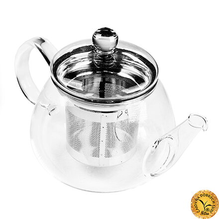 SKLENENÁ ČAJOVÁ KANVIČKA HONG-KONG 700ml