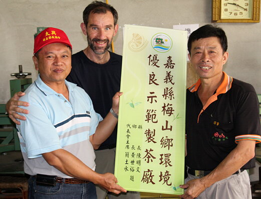 Taiwan, výborná čajová usadlosť v pohorí Alishan