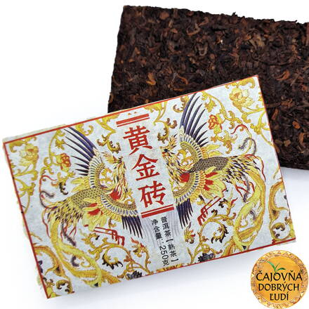 GOLDEN BRICK, ZLATÁ TEHLA,  SHU-CHA 250g