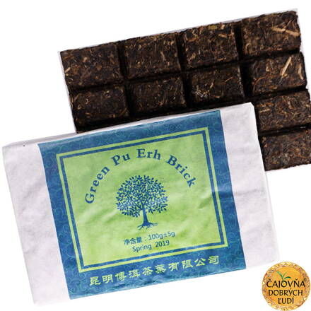 ZELENÁ TEHLIČKA - PU-ERH SHENG-CHA 2019