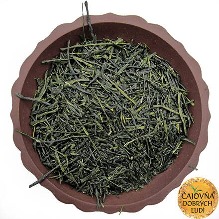 SENCHA HISUI - SAEMIDORI - čaj s kryštálikmi teínu na listoch