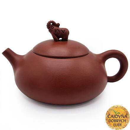 YIXING - ČAJOVÁ KANVIČKA ŠŤASTNÝ SLONÍK 180ml